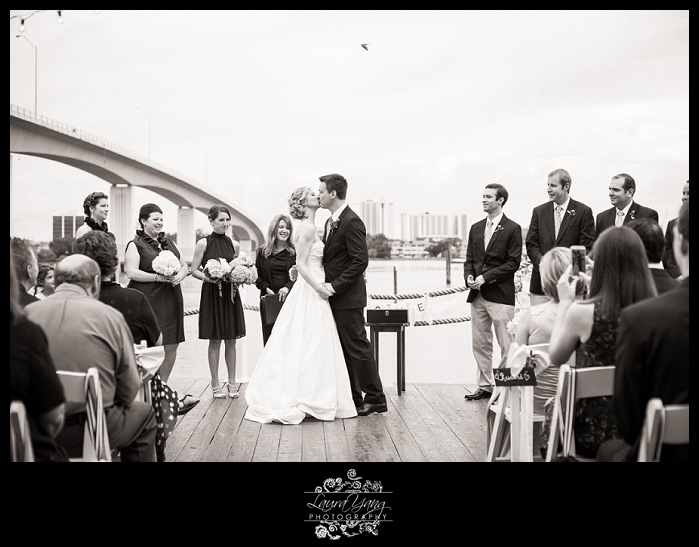 Daytona Beach Florida Wedding Sunset Harbor Yacht Club