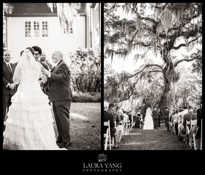 Leu Gardens wedding ceremony photography