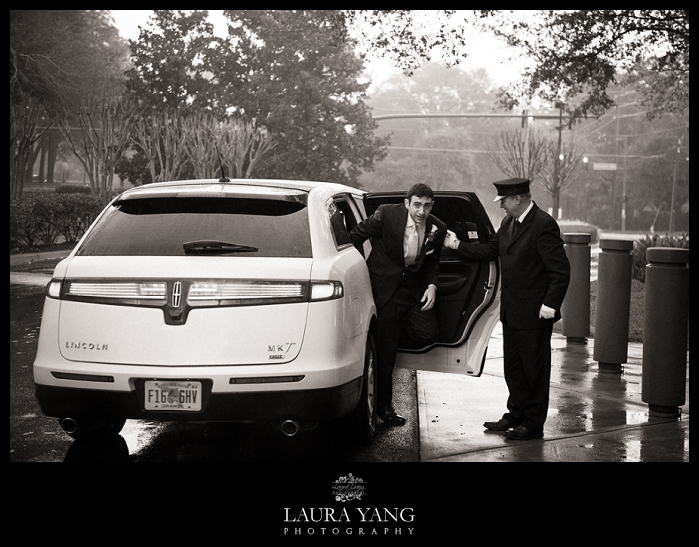 Florida wedding photojournalism limo portraits