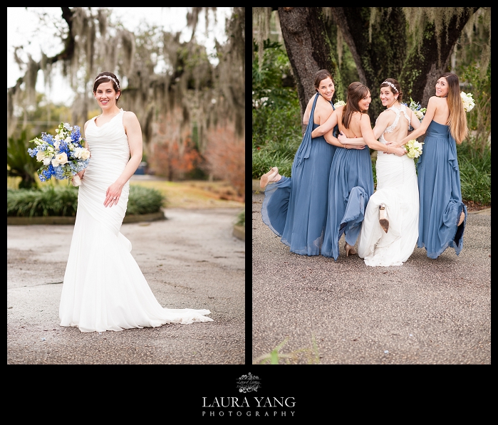 Historic Dubsdread Ballroom wedding portraits