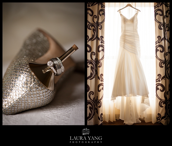 Jimmy Choo wedding shoes Florida wedding photography