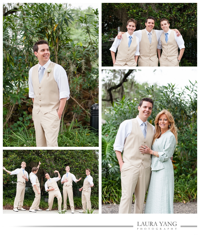 Orlando wedding photographer groomsmen