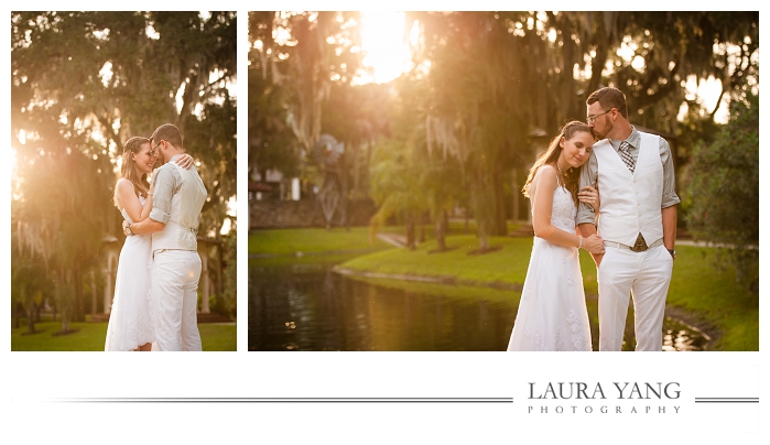 Daytona Beach golden hour wedding photography