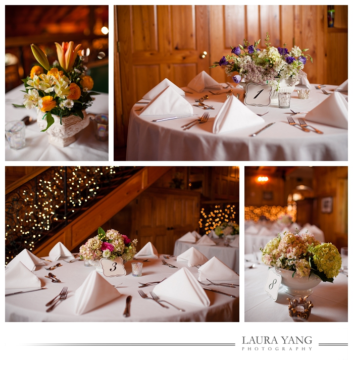 The Estate on the Halifax wedding reception decor