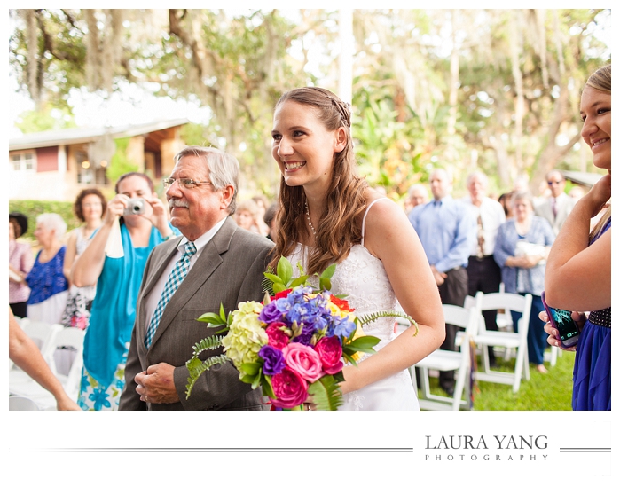 outdoor wedding ceremony