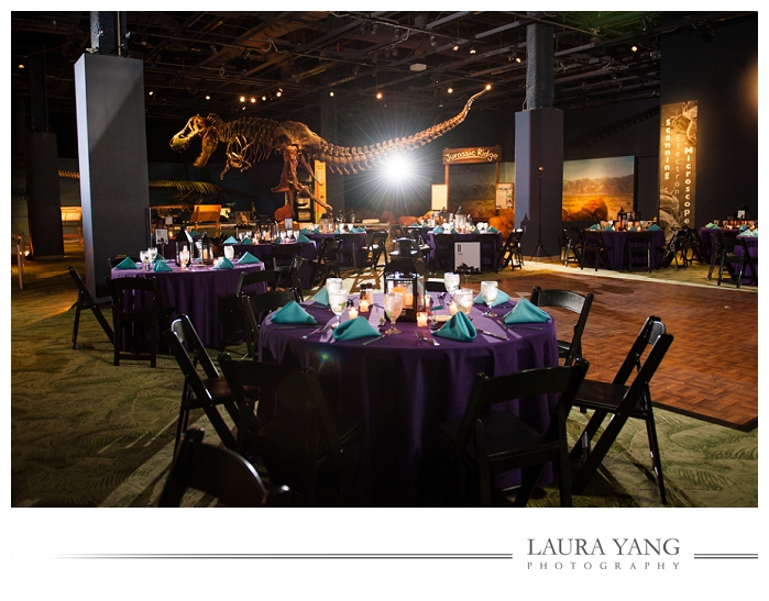 Orlando Science Center wedding reception photography