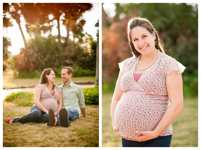 Daytona Beach maternity portrait photographer