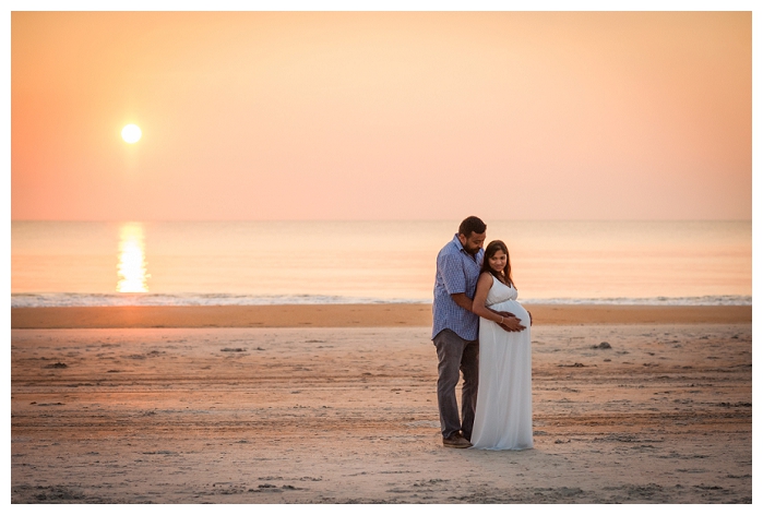 Daytona Beach maternity portraits